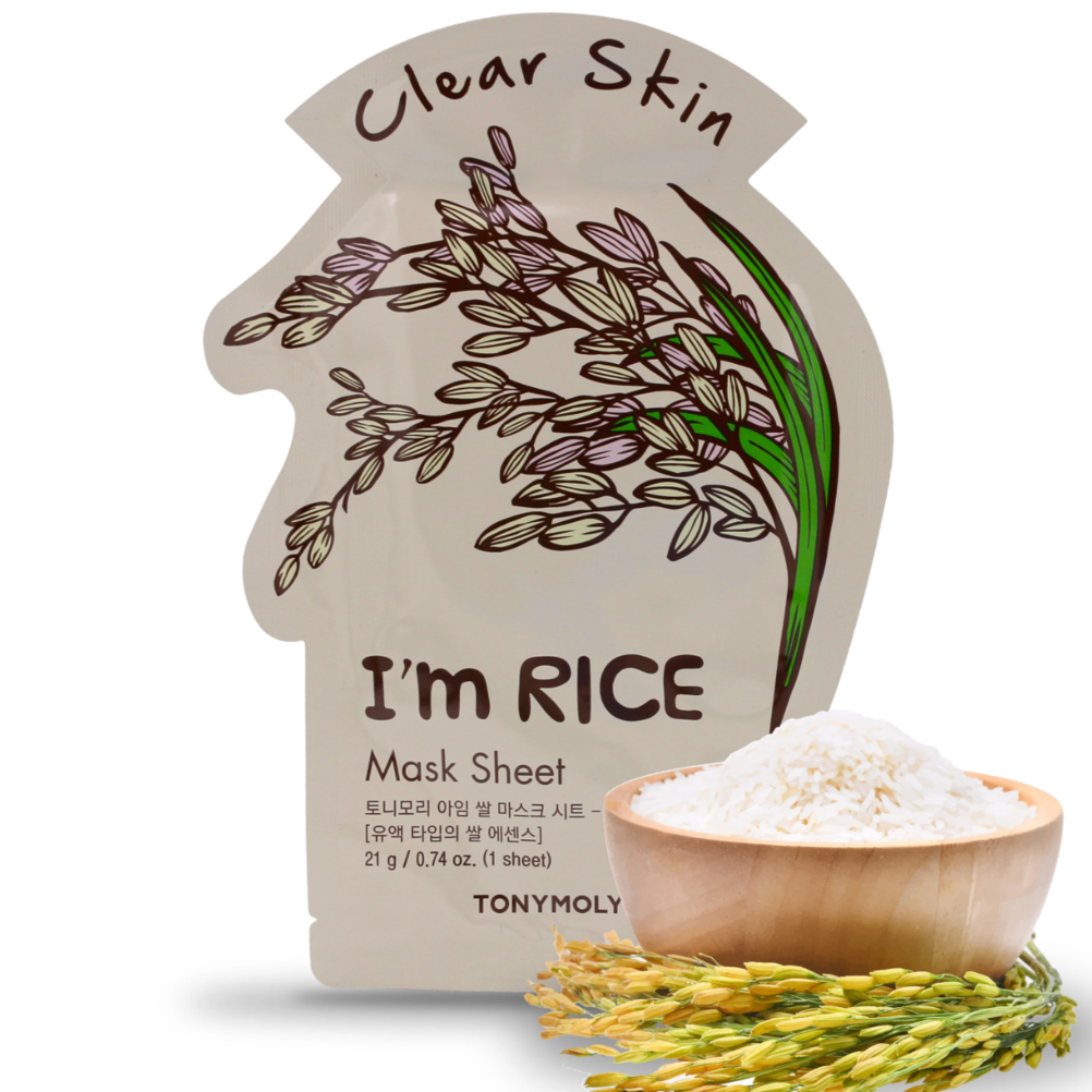 TONY MOLY I'm REAL Rice Sheet Mask