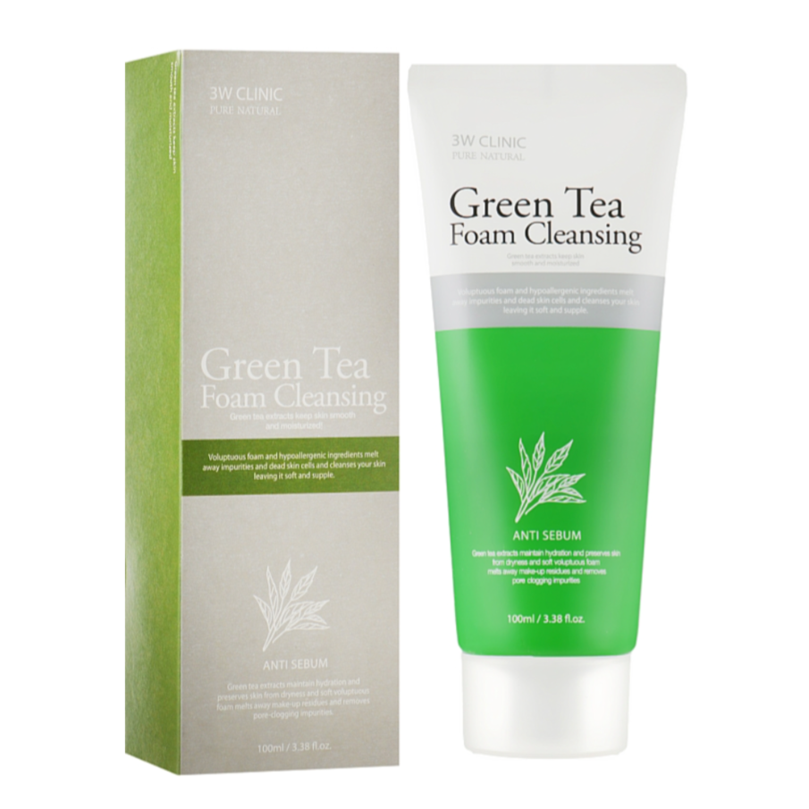 Green Tea Cleansing Foam – pragskn: Korean Skincare Australia