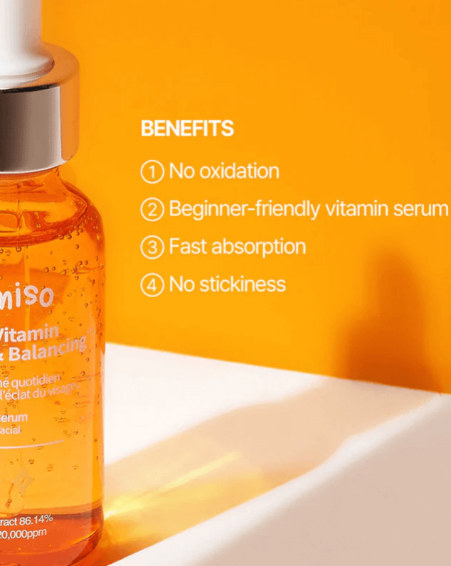 JUMISO All Day Vitamin Brightening & Balancing Facial Serum 30ml