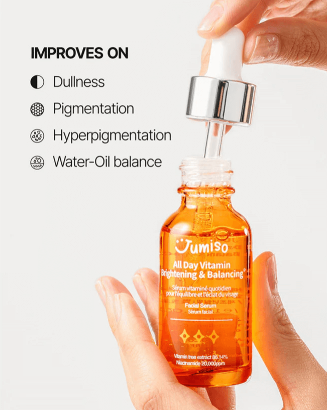 JUMISO All Day Vitamin Brightening & Balancing Facial Serum 30ml